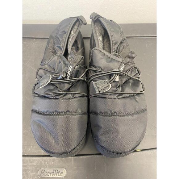 northside mena rainier mid camp slipper i door/outdoor black/charcoal size 9 - Picture 2 of 9